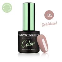 Cosmetics Zone Lakier hybrydowy hipoalergiczny brązowy 7ml – 135