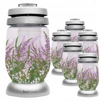 SREBRNY ZNICZ BOLSIUS JESIENNY TRADYCYJNY NA GRÓB 6szt + WKŁAD GRATIS