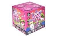 Klocki Konstrukcyjne „Block&Steps Zamek Księżniczki” Gra Planszowa 3W1