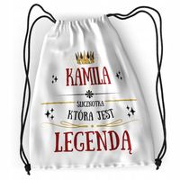 Plecak Dla Alana Sportowy Szkolny Worek Torba Z Nadrukiem Ze Zdjęciem