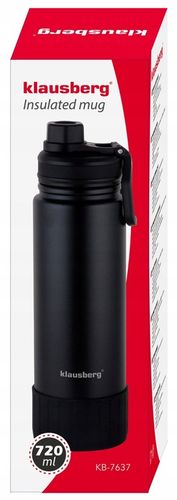 Butelka termiczna 720ml KLAUSBERG biała KB-7639 na Arena.pl