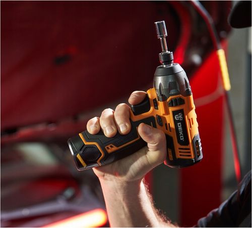 ZAKRĘTARKA UDAROWA AKUMULATOROWA KLUCZ UDAROWY 12V 100NM 1/4" BITY na Arena.pl