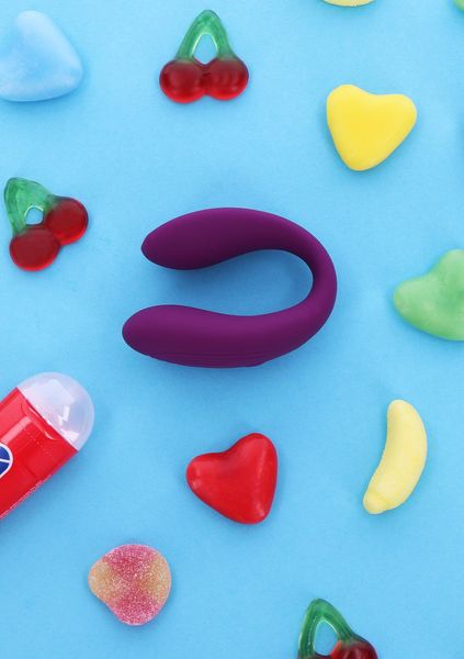 Bound Love Couples Vibrator Purple zdjęcie 10