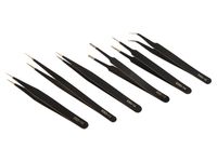 Zestaw pęset pincety TS 6sztuk