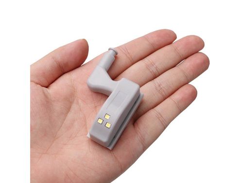 10x lampka do szafki zawias drzwi 3led + bateria na Arena.pl