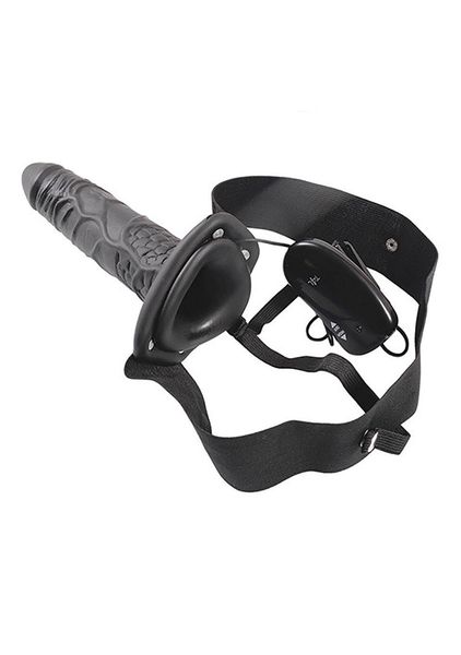Proteza-Vibratore Strap On Cavo Real Rapture 8 Black zdjęcie 2