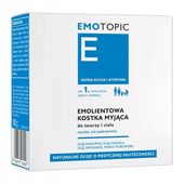 Emotopic, emolientowa kostka myjąca do twarzy i ciała, 100 g