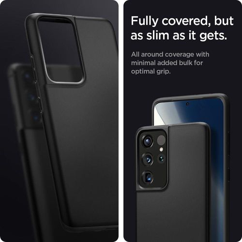 SPIGEN THIN FIT GALAXY S21 ULTRA BLACK na Arena.pl