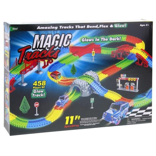 Tor Samochodowy Świecący 458el Magic Track 2 Autka na Arena.pl