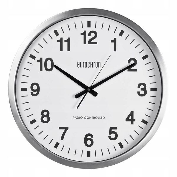 Zegar ścienny sterowany radiowo 50cm DCF77 zdjęcie 1