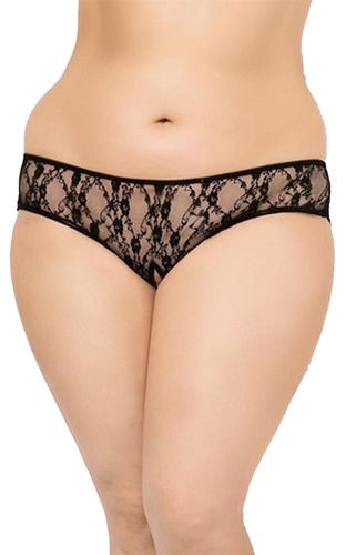 string 2472 plus size - black xl na Arena.pl