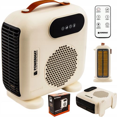 GRZEJNIK TERMOWENTYLATOR ELEKTRYCZNY FARELKA PIONOWY POZIOMY TERMOSTAT LCD na Arena.pl