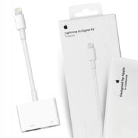 APPLE| Oryginalny ADAPTER LIGHTNING HDMI IPAD iPhone X 11 12 13 14 MAX PRO!