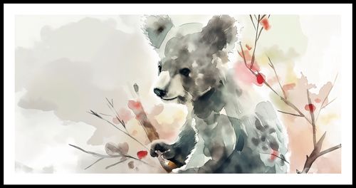 Plakat 91,3x44,5cm Akwarelowa Koala na Arena.pl