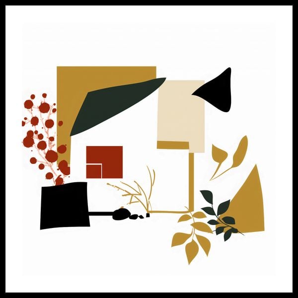 Plakat 70x70cm Wyłamany Ogród zdjęcie 3