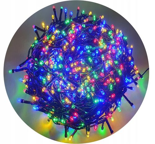 LAMPKI CHOINKOWE 800 LED TIMER ATEST ZEWNĘTRZNE NA CHOINKĘ CHOINKA na Arena.pl