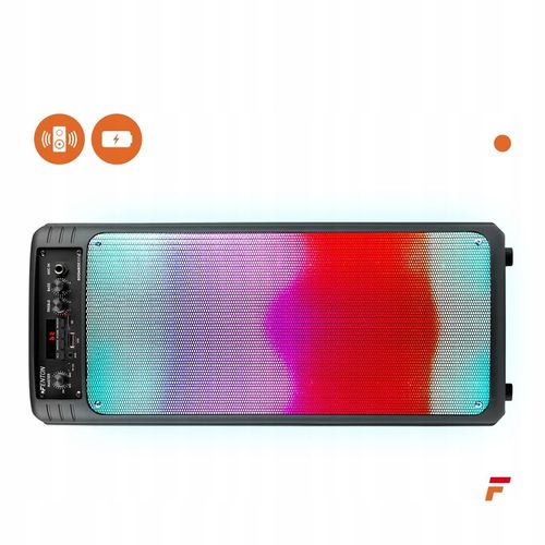 Boombox głośnik mobilny BT LED mikrofon Fenton na Arena.pl