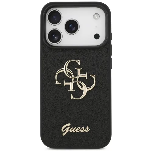 etui guess fixed glitter big 4g na iphone 17 pro - czarne na Arena.pl