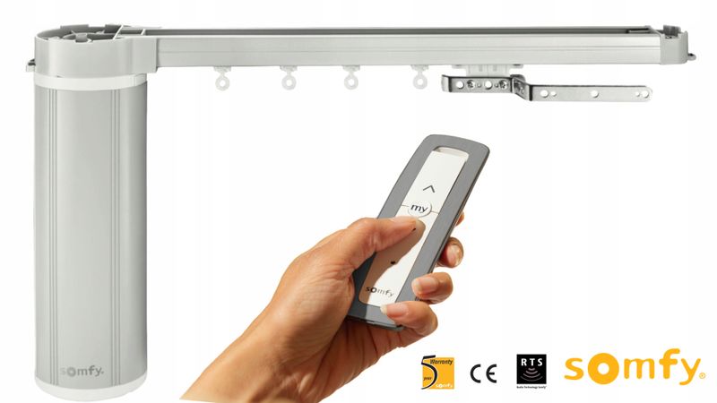 Karnisz Elektryczny SOMFY Movelite 35 751-800 cm. zdjęcie 1