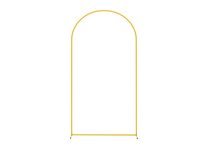 Stojak stelaż do balonów łuk złoty dekoracja balonowa na urodziny 120x220cm