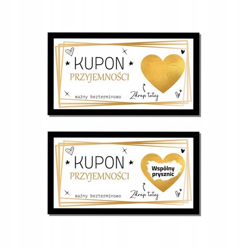 ZDRAPKA KUPONY PRZYJEMNOŚĆI DLA CHŁOPAKA PAR na Arena.pl