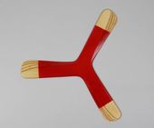 Cicholot Czerwony bumerang powracający praworęczny