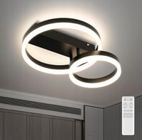 Lampa sufitowa LED, ściemniana, lampa sufitowa do sypialni