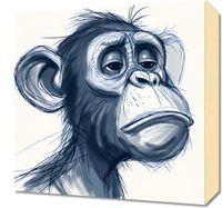 Obraz 40x40cm Zaduma