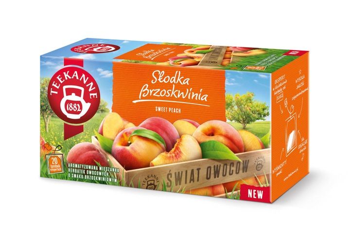 (x12) TEEKANNE 20tb Słodka Brzoskwinia zdjęcie 2