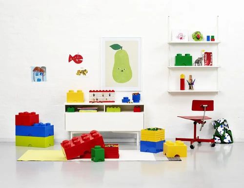Pojemnik LEGO Storage Brick 4 czerwony na Arena.pl