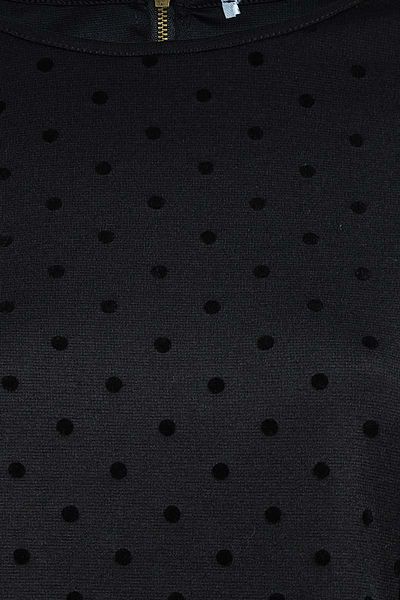 Czarna Bluzka w Grochy - 40 / L zdjęcie 3