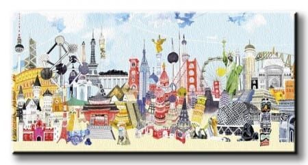 China London - Obraz na płótnie 100x50 cm na Arena.pl