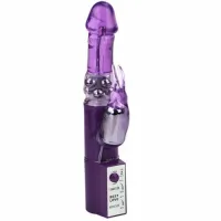baile hot lady ii rotator perłowy krolik - podwojna stymulacja, 24 cm