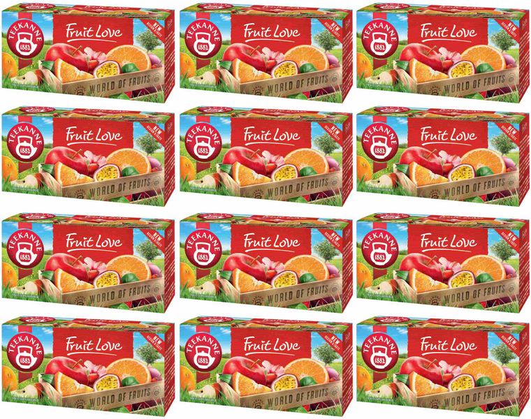 (x12) TEEKANNE 20tb Fruit Love zdjęcie 1