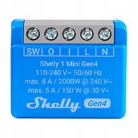 Sterownik Shelly 1MiniGen4 WiFi