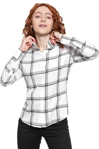 KOSZULA DAMSKA KOSZULA WRANGLER REGULAR 1PKT SHIRT OFF WHITE W5Q5OR737 S na Arena.pl