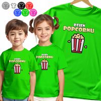 KOSZULKA DZIECIĘCA - NA DZIEŃ POPKORNU DNI SZKOLNE POPCORN - 134 M