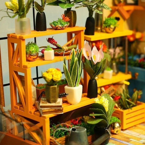 DIY MINIATUROWY DOMEK SZKLARNIA zdjęcie 13