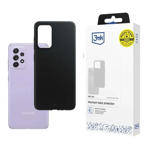 Etui 3mk Matt Case na Samsung Galaxy A52 4G / 5G / A52s 5G - czarne na Arena.pl