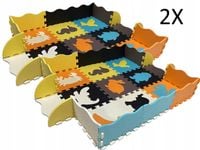 2 SZT PUZZLE PIANKOWE MATA EDUKACYJNA DLA DZIECI deAO HK039W 34 EL. XXL EVA