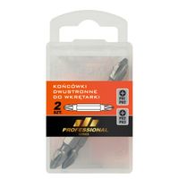 grot, bit do wkrętarki dwustronna 65mm 2szt. ph1-ph2,ph2-ph3 - e-400-0378