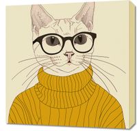 Obraz 60x60cm Intelektualista