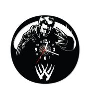 Zegar ścienny z płyty winylowej Wolverine 14.7