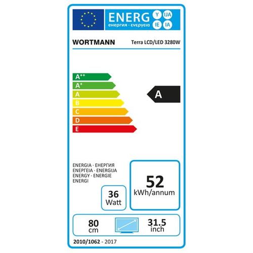 TERRA LED 3280W silver/white CURVED DP/HDMI na Arena.pl