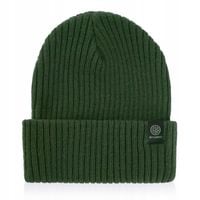 Betlewski Czapka męska zimowa ze ściągaczem ciepła do różnych stylizacji