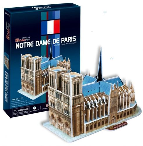 PUZZLE 3D KATEDRA NOTRE DAME na Arena.pl