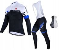 KOMPLET TERMOAKTYWNY ROWEROWY Z WKŁADKĄ SZELKI PRO