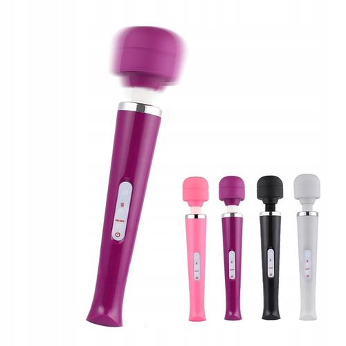 MASAŻER ŁECHTACZKI MOCNY WIBRATOR DO ORGAZMÓW MAGICZNA RÓŻDŻKA MAGIC WAND na Arena.pl