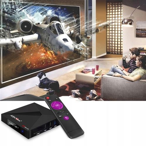 SMART TV BOX A5X MAX Android 9 Pie 4/32GB 4K UHD na Arena.pl
