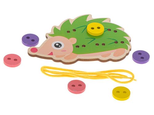 Zestaw edukacyjny do nauki szycia guzików jeż jeżyk na Arena.pl